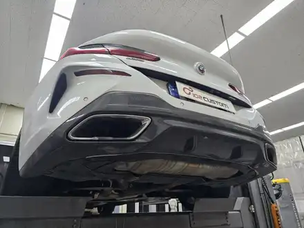 BMW M850i 강렬하고 세련된 8기통 배기음 완성! 중통 보펜 모듈 / 서울 동작 시공 사진