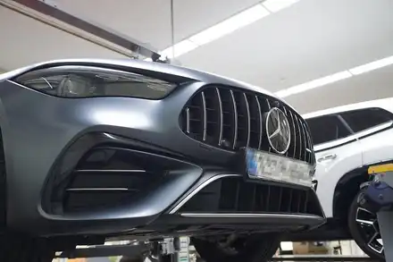 벤츠 CLE53AMG 배기 튜닝, 중후함이 돋보이게 완벽하게 세팅하였습니다. / 서울 동작 시공 사진