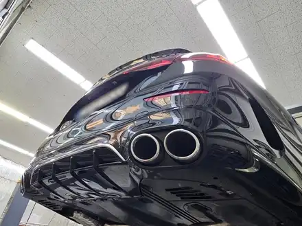 벤츠 W214 E53AMG 배기 튜닝 중통 엔드 가변 모듈 작업기 / 서울 동작 시공 사진