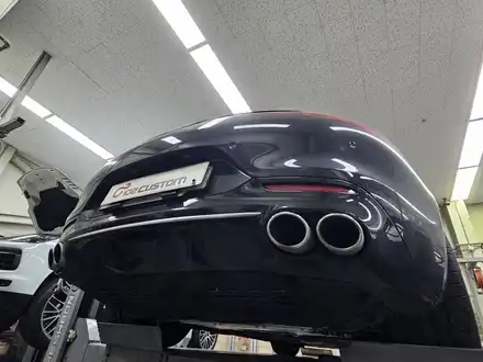 벤츠 SL 43 AMG 배기 튜닝 중통 엔드 작업으로 AMG 팝콘 사운드 완벽하게 세팅하였습니다. / 서울 동작 시공 사진