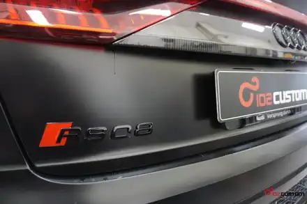 아우디 RSQ8 V8 독보적 배기 튜닝 3-40%증폭 엔드 모듈 작업했습니다 / 서울 동작 시공 사진