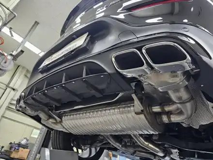 벤츠 GLC 63 S AMG 배기 튜닝 중통 엔드 완벽한 AMG 완성하기! / 서울 동작 시공 사진