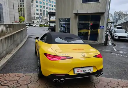 벤츠 SL43AMG 배기 튜닝 버블 팝콘 사운드 중통 엔드 작업기! / 서울 동작 시공 사진