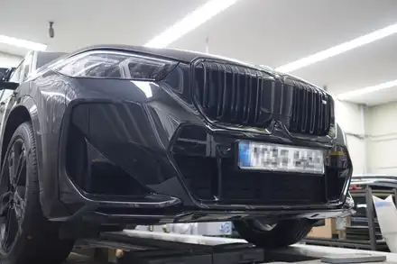 BMW X1 M35i 배기 튜닝, 중통 엔드 개조 작업으로 스포티한 팝콘 사운드 완성! / 서울 동작 시공 사진