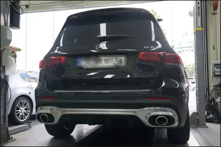 벤츠 GLB35AMG, 중통 교체 작업으로 사운드 업그레이드하기 / 서울 동작 시공 사진