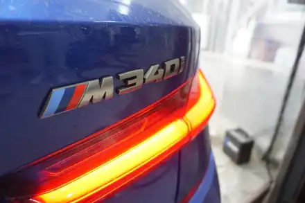 BMW M340i 투어링 배기 튜닝 3-40% 배기 사운드 증폭 아주 강력합니다! / 서울 동작구 시공 사진