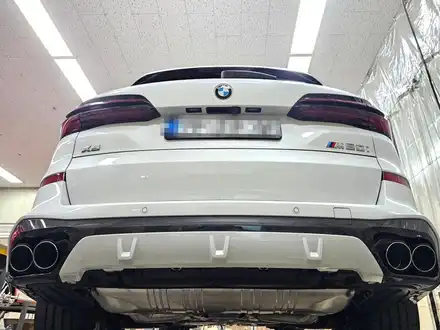 X5 M60i V8 배기 튜닝, 중통 가변 모듈 카본 머플러 팁까지! / 서울 동작 시공 사진