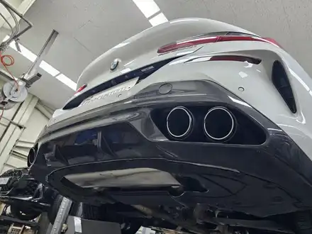 BMW M850i 배기 튜닝 브릴란테＆ 중통＆ 카본 머플러 팁 진행하였습니다. / 서울 동작 시공 사진