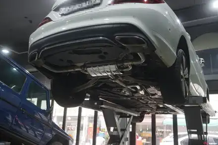 벤츠 CLA250 배기사운드튜닝 우렁차고도 조용하게, 온오프 기능으로 효율적으로 즐기자~! / 서울 동작 시공 사진
