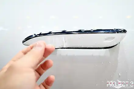 벤츠 EQE SUV 500 폴라 화이트 주차시 중요한 부분 PPF 시공(BENZ EQE SUV) / 수원 팔달 시공 사진