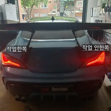 제네시스쿠페 젠쿱 악마등 개조 테일램프 튜닝 / 광진구, 성수, 송파, 동대문 시공 사진