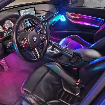 BMW F80 M3 비노출 엠비언트 F30 3시리즈 와 동일한 실내 / 광진구, 성수, 송파, 동대문 시공 사진