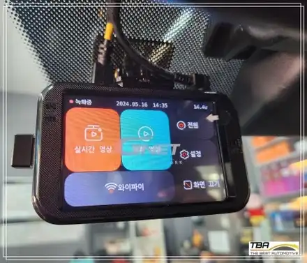파주읍블랙박스 쌍용 티볼리에어 지넷 Z7 WIFI 동글 장착 / 경기 파주 시공 사진