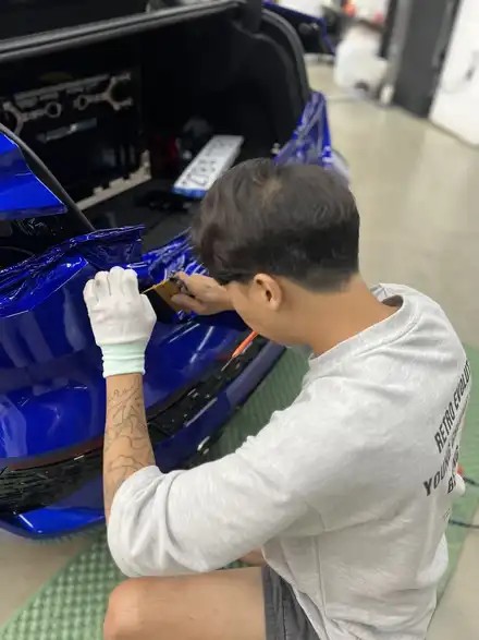 아우디랩핑, 아우디전체랩핑, 수원랩핑, 화성랩핑, 3M, 수입차랩핑, 3M랩핑, 수입차전문, 전체랩핑, 아우디, 라즈베리블루, 랩핑맛집, 랩핑잘하는곳 / 화성 봉담읍 시공 사진