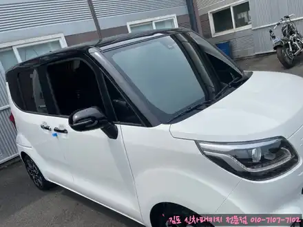 김포 신차패키지 레이 열차단썬팅 레인보우v90 반사필름 + 파인뷰 블랙박스 + 보조베터리 셀스타sf100 완벽셋팅 깔끔시공했어요!! / 김포,일산,고양 시공 사진