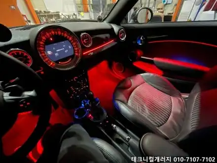 2014 미니쿠퍼 로드스터 (R59)비노출 & 송풍구 엠비언트 실내 분위기 UP!! / 김포 감정동 시공 사진