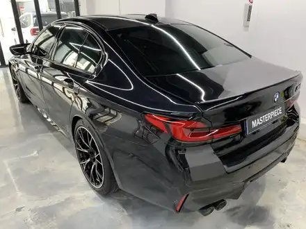 [MASTERPIECE] BMW M5 F90 컴페티션 택랩 트루 블러드 전체 랩핑 + 엠블럼 랩핑 + 휠 도색 시공 (고양시 덕양구 삼송 원흥 일산) / 고양,일산,김포,파주 시공 사진