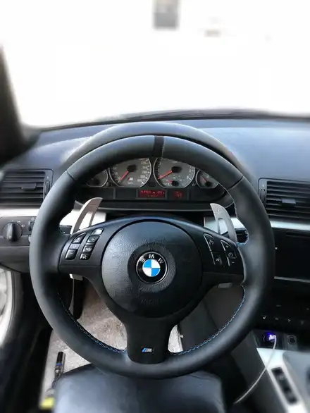 더핸들 bmw m3 e46 핸들작업/핸들가죽교체/핸들복원/핸들튜닝/핸들알칸타라/핸들샤무드/디컷핸들/우드핸들/핸들가죽복원 / 남양주 별내면 시공 사진