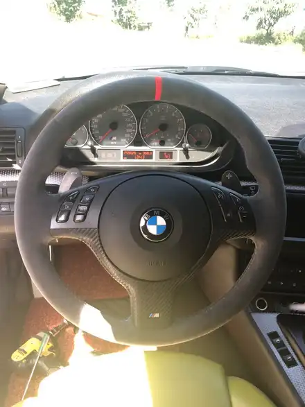 더핸들 bmw m3 e46 햔들작업/핸들알칸타라/핸들샤무드/핸들가죽교체/핸들복원/핸들튜닝/핸들가죽복원/우드핸들/디컷핸들/핸들가죽복원 / 남양주 별내면 시공 사진