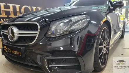 벤츠 E 220d 카브리올레 레드 컬러 안전벨트 교체 / 창원, 마산, 진해 시공 사진