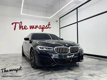 청라랩핑 BMW 5시리즈 530i 크롬죽이기 및 블랙그릴 교체 작업으로 블랙패키지 만들었습니다 / 청라,인천,부천 시공 사진