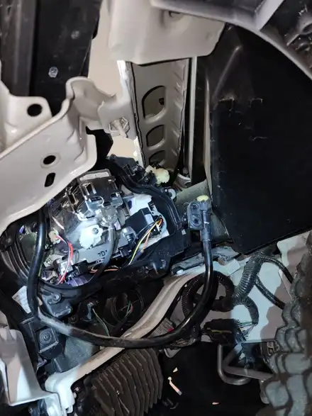 캐딜락ATS 전조등라이트 D3S HID 벌브 필립스D3S 6000K HID PURE WHITE 얼티논HID / 대구, 구미 시공 사진