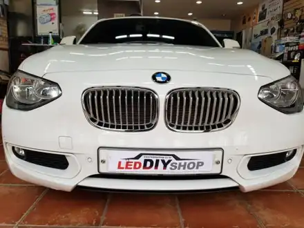 대구BMW118D어반 전조등LED솔라룩스H71-2칩Fan타입150w급 파워LED교체&미등LED / 대구, 구미 시공 사진