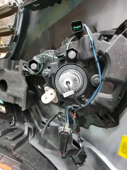 대구맥스크루즈순정HID차량D3S를솔라룩스D1S Snowplus5500K 광량업그레이드+H8LED안개등팩키지시공 / 대구, 구미 시공 사진