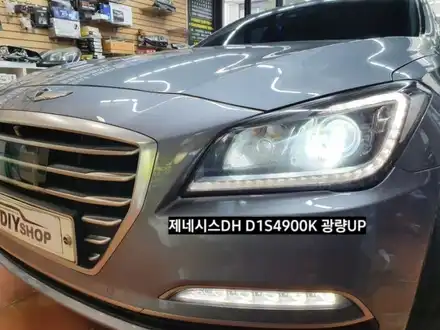 대구 제네시스DH D3S HID를 솔라룩스 D1S4900K 광량업그레이드, 솔라룩스대구직영점 / 대구, 구미 시공 사진