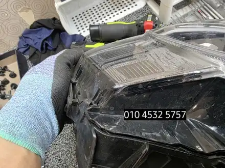 디펜더(디팬더)헤드램프 습기수리 투명커버교체 / 대구, 구미 시공 사진