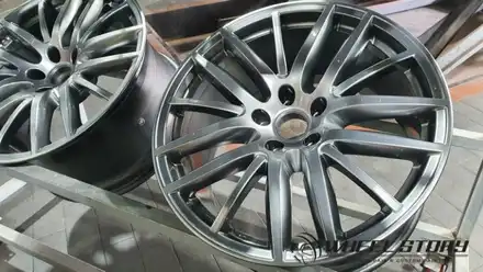 마세라티 기블리 19인치 고스트크롬 휠분체도색 광명 수원 김포 안양 휠스토리 / 서울 구로, 양천, 동작, 관악, 영등포, 부천, 안양 시공 사진