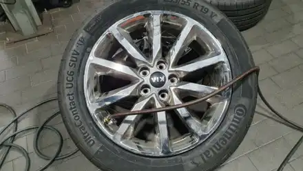 광명동 하안동 천왕동 타이어싼곳 쏘렌토타이어 교체 가격 컨티넨탈 UC6 235 55 19 / 서울 구로, 양천, 동작, 관악, 영등포, 부천, 안양 시공 사진