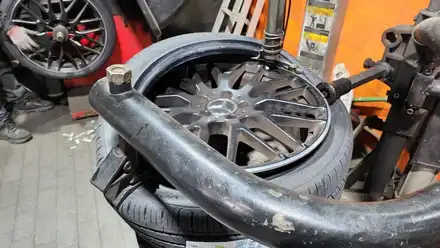 철산동 벤츠 CLA45 AMG 국산사계절타이어 교체비용싼곳, 한국타이어 벤투스 컴포트 S2 AS 235/35ZR19 작업후기 / 서울 구로, 양천, 동작, 관악, 영등포, 부천, 안양 시공 사진