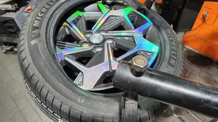 천왕동 현대 팰리세이드 (245/50R20)와 잘어울리는토탈퍼포먼스형 추천 SUV 올시즌타이어-미쉐린 프라이머시 투어 AS / 서울 구로, 양천, 동작, 관악, 영등포, 부천, 안양 시공 사진