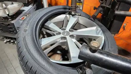 영등포동 제네시스GV80 (265/50R20) SUV 사계절용타이어싼곳, 한국타이어 신제품 다이나프로 프리미엄 컴포트 HPX 교체작업 후기 / 서울 구로, 양천, 동작, 관악, 영등포, 부천, 안양 시공 사진