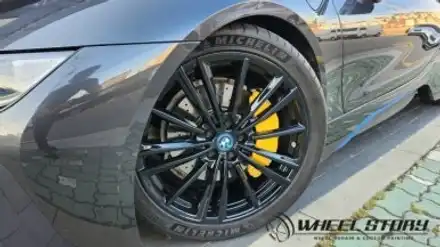 BMW i8 20인치 블랙유광 신림동 봉천동 사당동 휠도색 전문 / 서울 구로, 양천, 동작, 관악, 영등포, 부천, 안양 시공 사진
