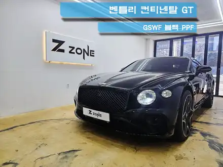 벤틀리 컨티넨탈 gt  블랙 컬러 전체 PPF  프리미엄 GSWF  크롬딜리트 실내랩핑 모두 올블랙으로 블랙포스 벤틀리답게 변화 / 부천, 광명, 부평 시공 사진