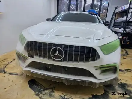 벤츠 cls53  amg (황변) 저가형으로 인한 PPF 재시공    프론트 패키지  오닉쉴드  제트존 부천PPF / 부천, 광명, 부평 시공 사진