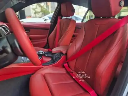 BMW 3시리즈 실내커스텀 가죽/벨트/염색 한 번에 / 인천 서구 가정동 시공 사진