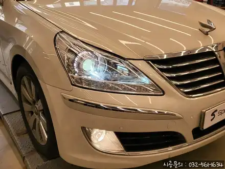 [에쿠스] HID 전조등 전구교체 광량업은 솔라룩스인천대리점에서 / 인천 서구, 부평, 부천 시공 사진