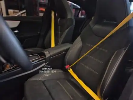 벤츠 CLA45 s amg 고성능 감성 컬러안전벨트로 한층 더! / 인천 서구 가정동 시공 사진
