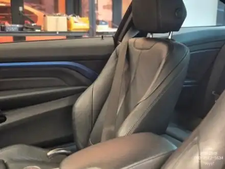 BMW 4시리즈 블루 컬러 안전벨트 실내 튜닝! / 인천 서구 가정동 시공 사진