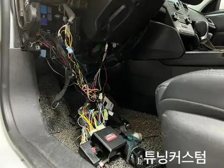 sm6 깜박이 오작동 수리 및 경보기배선정리 해보자.깜빡이.배선정검전문점.튜닝커스텀 / 동대문,광진구,중랑구 시공 사진