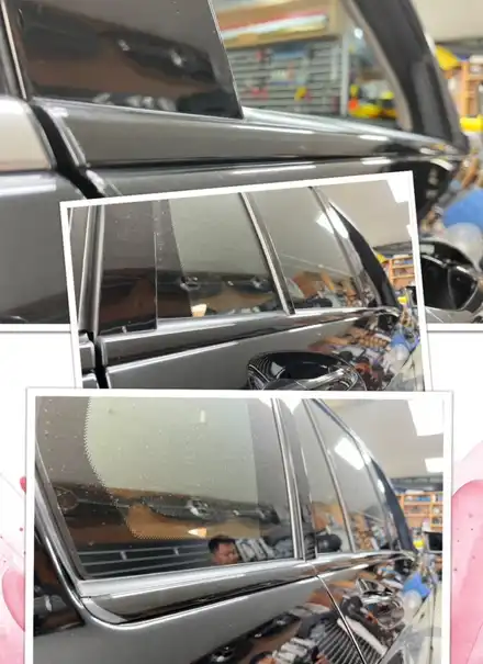 벤츠 glk220cdi 도어트립교환.도어크롬몰딩랩핑 해보자요.동대문랩핑전문점.튜닝커스텀 / 동대문,광진구,중랑구 시공 사진