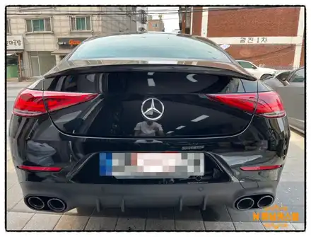 벤츠 cls 레터링 깔끔하게 제거할 수 있을까?? / 동대문,광진구,중랑구 시공 사진
