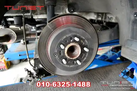 스포티지ql 355mm 리어 확장 브레이크 튜닝 / 안산 상록 시공 사진