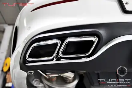 벤츠 c200 쿱 63amg 리어 디퓨져 장착 / 안산 상록 시공 사진