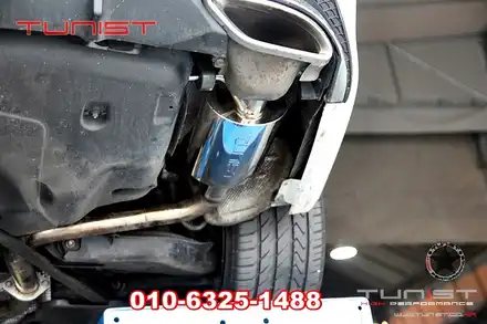 벤츠 w212 e300 카브리올레 커스텀듀얼배기 / 안산 상록 시공 사진