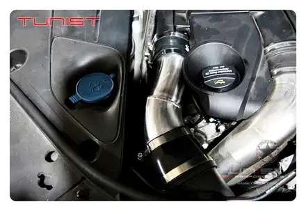 벤츠 W222 S63AMG 파손된 흡기 인테이크 라인 튜닝~[안산수입차튜닝] / 안산 상록 시공 사진