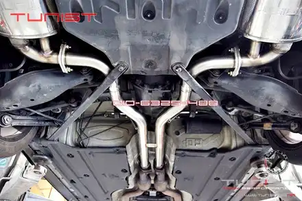 벤츠 SLK350 AMG 스타일 배기튜닝은 가변배기로 해야 된다 / 안산 상록 시공 사진